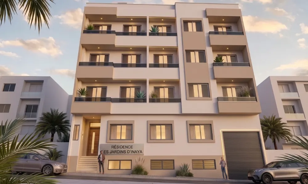 Les Jardins d’Inaya : une nouvelle adresse résidentielle à Agadir